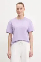 Bavlněné tričko Guess PRIMULA fialová barva, V5GI00 I3Z14