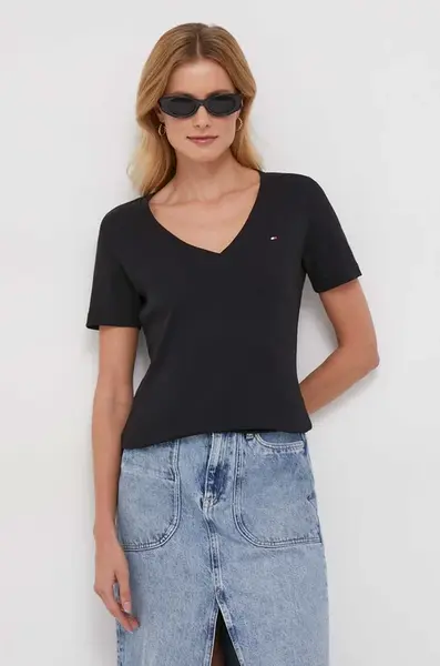 Tommy Hilfiger tričko dámské bavlněné