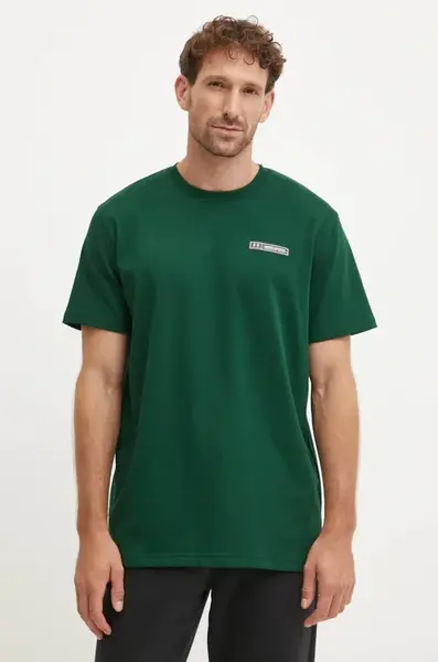 Under Armour basic tričko pánské s bavlnou HW ARMOUR LABEL
