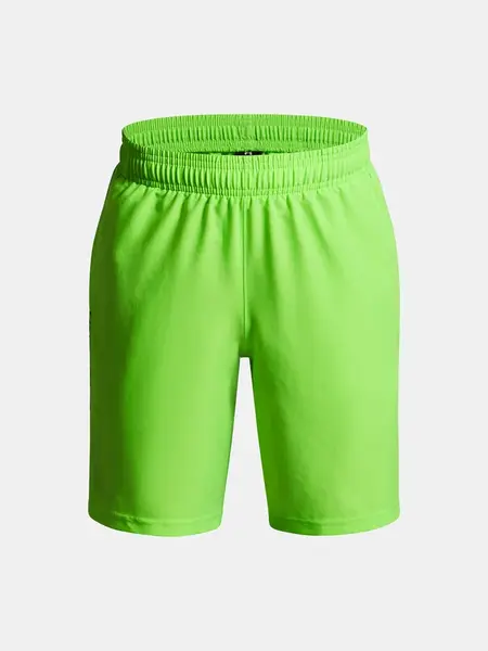 Chlapecké kraťasy Under Armour UA Tech Woven Wordmark Short-GRN - Kluci