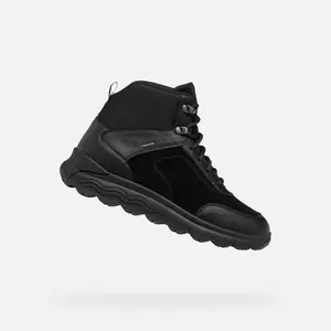 Černá dámská kotníková obuv Geoxspherica 4x4 B Abx - Dámské