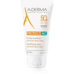A-Derma Protect AC Mattifying Fluid zmatňující pleťový fluid SPF 50+ 40 ml