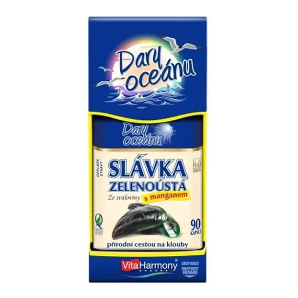VITAHARMONY Slávka zelenoústá 540 mg s manganem 90 kapslí
