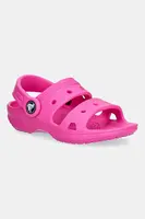 Dětské pantofle Crocs CLASSIC KIDS SANDAL růžová barva, 207537