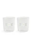 Sada skleniček &k amsterdam flora white 300 ml 2-pack