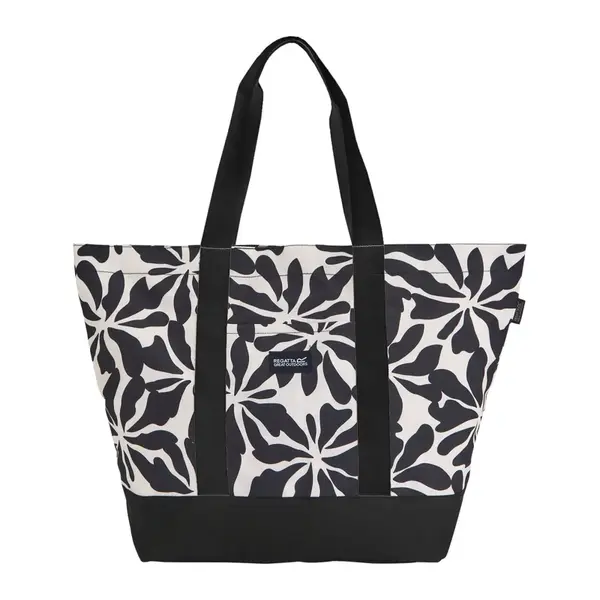 Plážová kabelka regatta boulder beach černá/bílá  uni