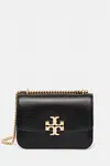 Kožená kabelka Tory Burch Eleanor černá barva, 166169-001