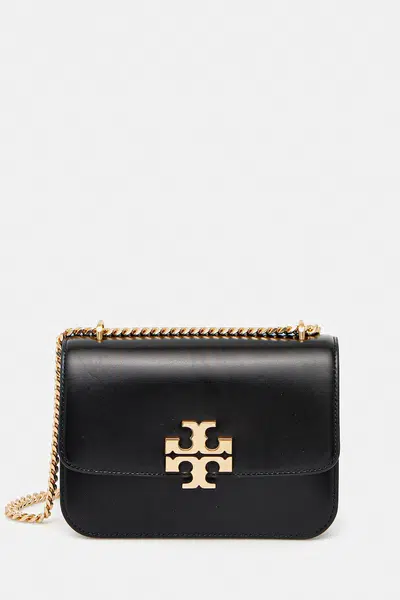 Kožená kabelka Tory Burch Eleanor černá barva, 166169-001