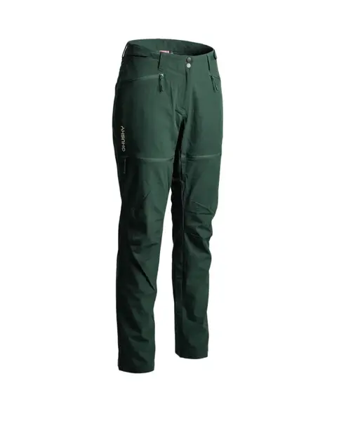Husky Kusty L XL, dark green Dámské outdoor kalhoty