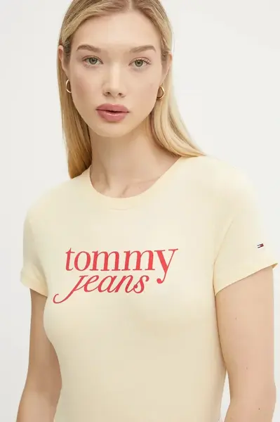 Tommy Jeans Bavlnené tričko Tommy Jeans