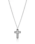 Viceroy Nadčasový pánský náhrdelník s křížkem Magnum 75330C01000