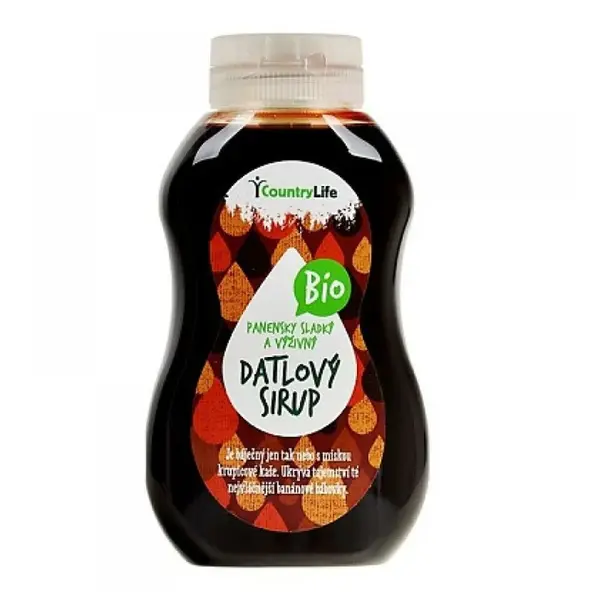 COUNTRY LIFE Datlový sirup BIO 250 ml