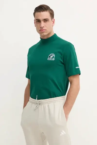 Tričko adidas Originals GRFX TEE zelená barva, JC8368