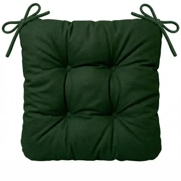 Podsedák na židli BRAMBERK SOLID tmavě zelený