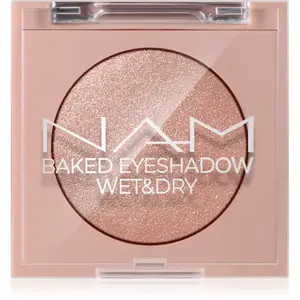 NAM Baked Eyeshadow třpytivé oční stíny odstín 1 Moonlight 4 g