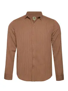 Campus Sutra Košeľa 'Brynn'  hnedá