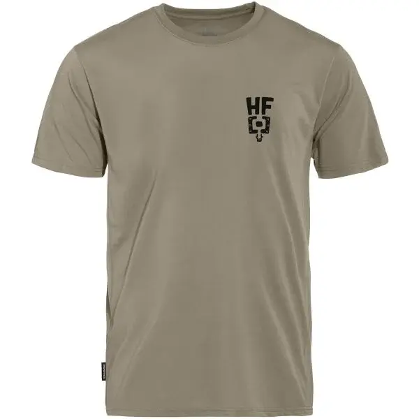 Horsefeathers PEDAL Pánské cyklistické triko, béžová, velikost