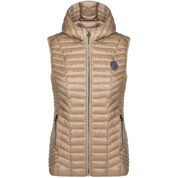 LOAP ILLIFIE Dámska vesta, hnedá, veľkosť