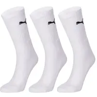Puma SPORT 3-PACK Ponožky, biela, veľkosť 39-42