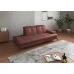 Sit & More LENOŠKA, kůže, červenohnědá