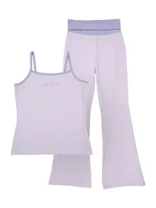 Lindex Set  orgovánová / levanduľová