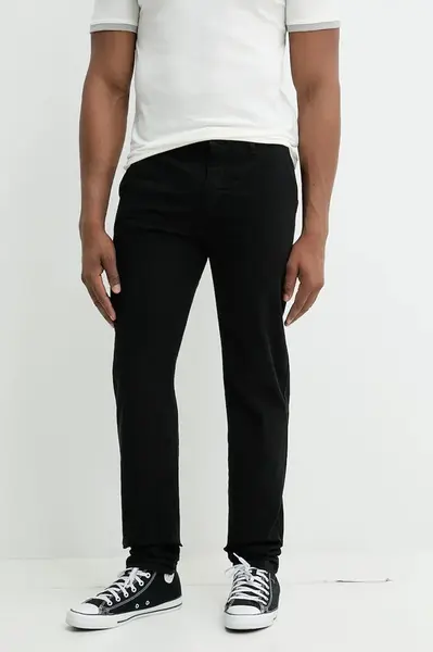 Džíny Guess Jeans pánské, černá barva, M4YB33 WGB5A