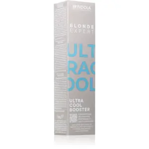 Indola Blond Expert Ultra Cool Booster toner pro neutralizaci žlutých tónů pro blond vlasy 60 ml