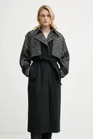 Kabát s příměsí vlny BA&SH DINARA