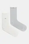 Ponožky Calvin Klein 2-pack dámské, šedá barva, 701231377