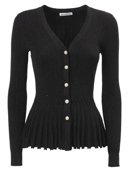 Influencer Kardigán  čierna