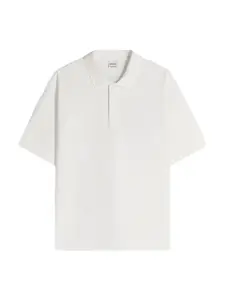 Bershka Tričko 'INTERLOCK'  šedobiela