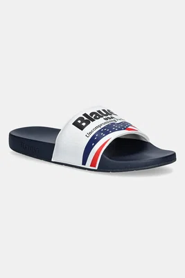 Pantofle Blauer JASPER pánské, tmavomodrá barva, S5JASPER01