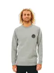 Rip curl pánská mikina Wetsuit Icon Crew Grey Marle | Šedá | Velikost XL