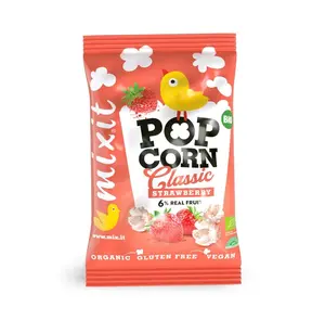 Mixit BIO popcorn do kapsy Jahoda 13 g