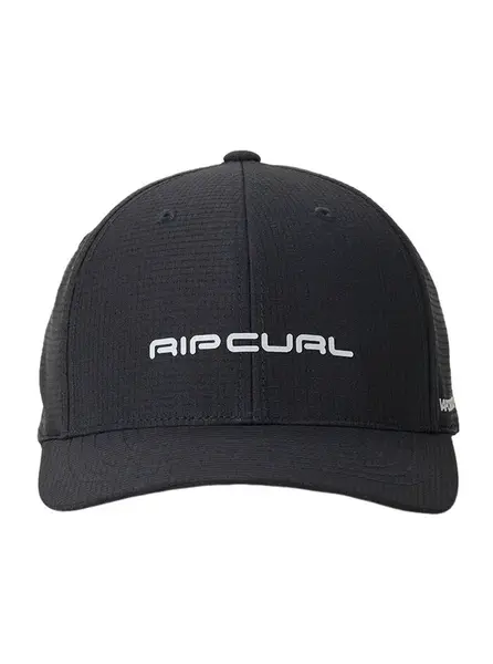 Rip curl kšiltovka Vaporcool Aerotech Flexfit Black | Černá | Velikost One Size