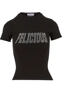 Felicious Tričko  čierna / strieborná