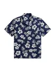 Polo Ralph Lauren Košeľa  tmavomodrá / biela