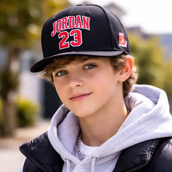 Jordan jersey flatbrim cap 8-20yr