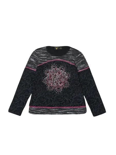 KOROSHI Tričko  čierna