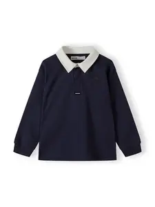 MINOTI Tričko  tmavomodrá / biela