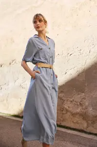 Marisse Women's Dress L-Su-4621 Blue