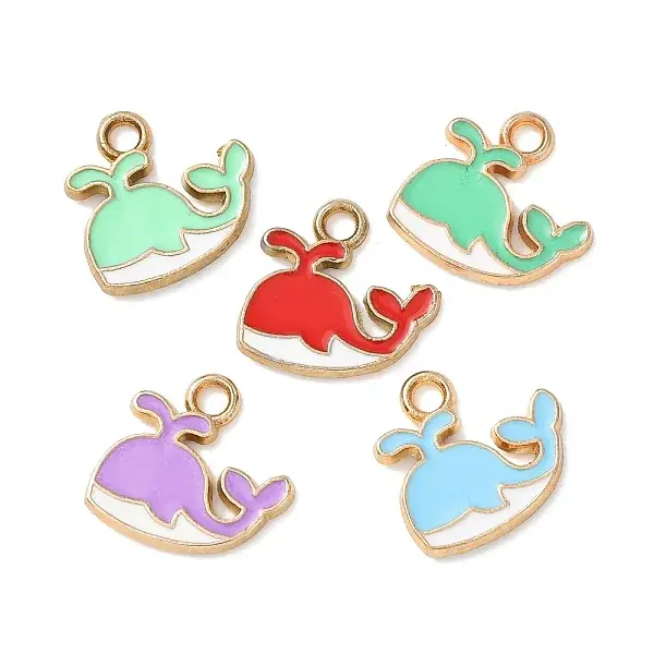 Alloy Enamel Pendants