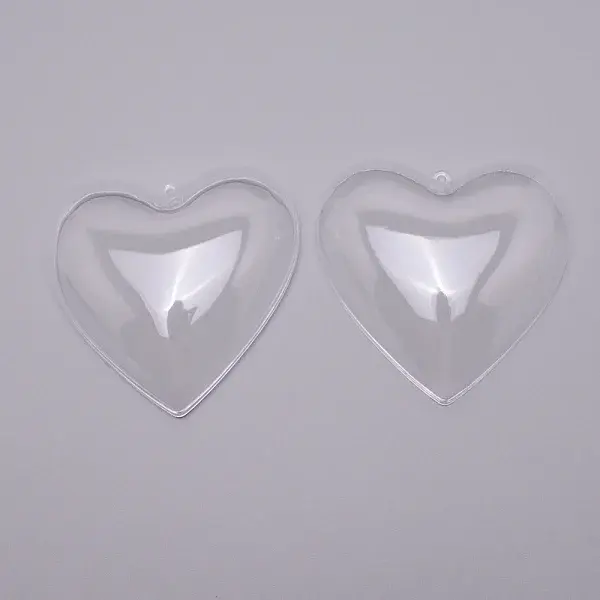 Openable Transparent Plastic Pendants