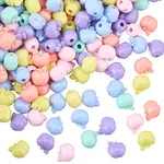 180Pcs Opaque Acrylic Beads