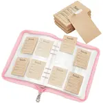 6-Ring Loose Leaf Zipper Book Covers