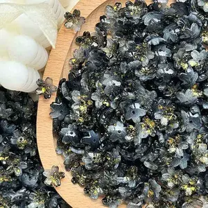 Electroplate Transparent Glass Beads