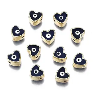 Alloy Enamel Beads