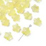 30Pcs Baking Paint Glass Beads