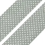 5M Cotton Linen Strar Printed Ribon