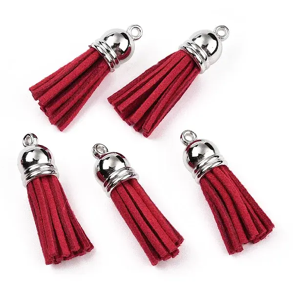 Faux Suede Tassel Pendant Decorations